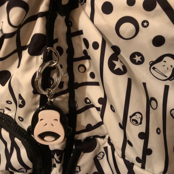 Kipling Gorilla Girlz & Monkey Print Nylon Bag ~ - Picture 3 of 8